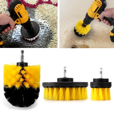 Image of Power Scrubber Drill Brush Kit