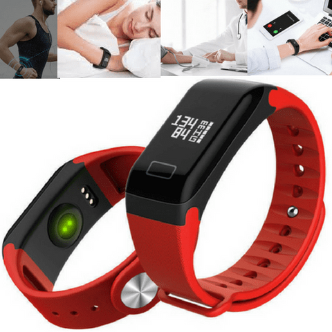 Image of Blood Pressure Smart Wristband - Heart Rate, Blood Oxygen, Sleep Tracker