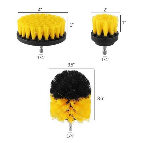 Image of Power Scrubber Drill Brush Kit