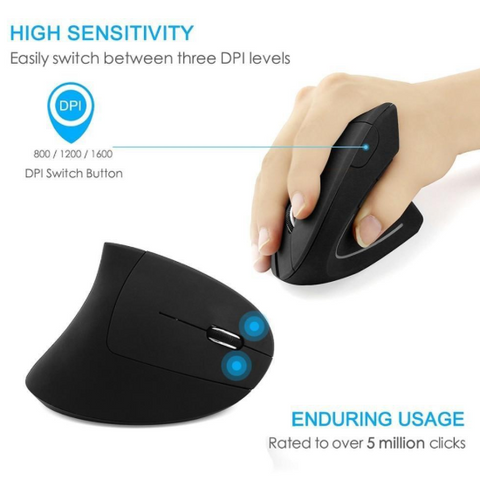 Image of #1 Vertical Mouse - Ergonomic Vertical Mouse