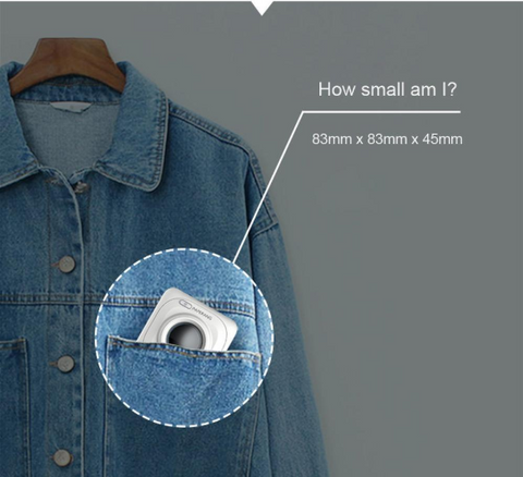 Image of Mini Portable Wireless Phone Photo Printer