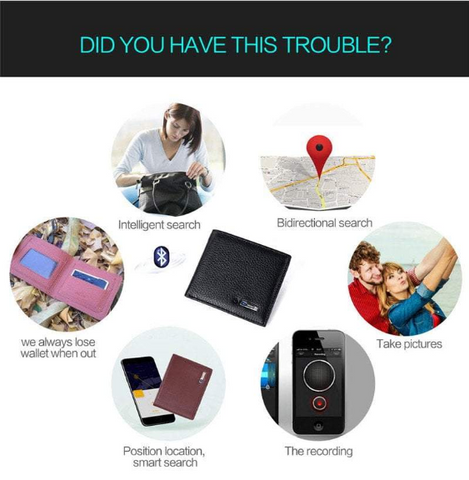 Image of Anti Lost Smart Wallet