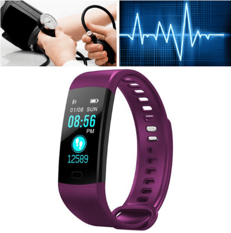 Image of Portable Blood Pressure Monitor - Digital Wrist Blood Pressure Monitor