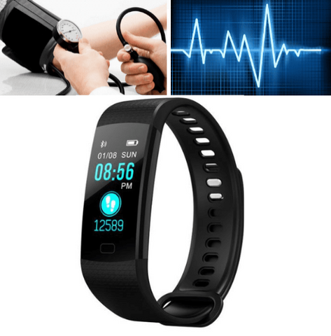 Image of Portable Blood Pressure Monitor - Digital Wrist Blood Pressure Monitor