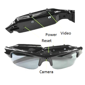 Image of HD Camcorder Sunglasses - Recording Glasses