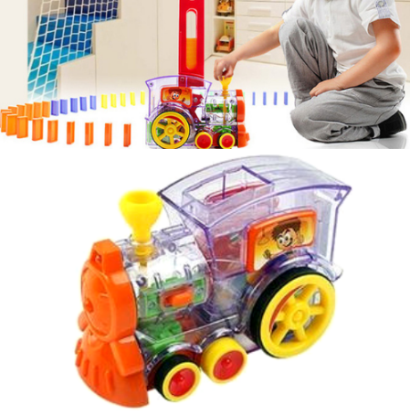 Image of Automatic Domino Laying Toy Train