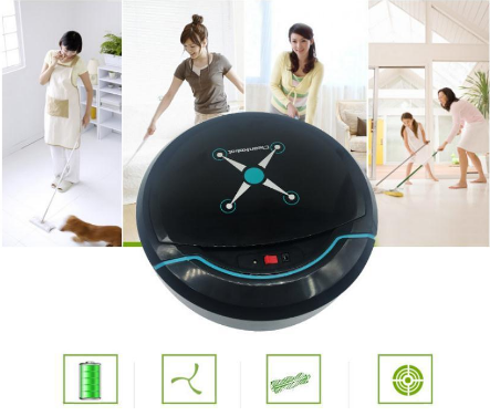 Image of Robotic Vacuum – Auto Robot Cleaner