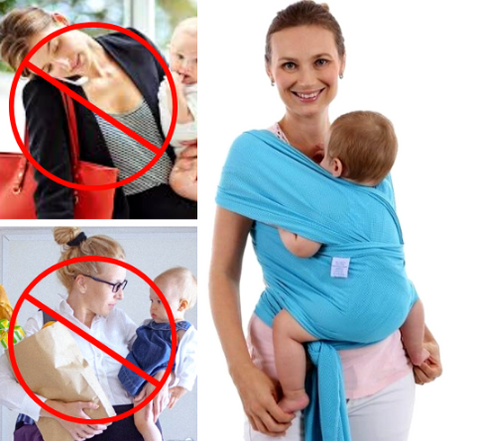 Image of The Best Baby Wrap Carrier – Baby Carrier Sling