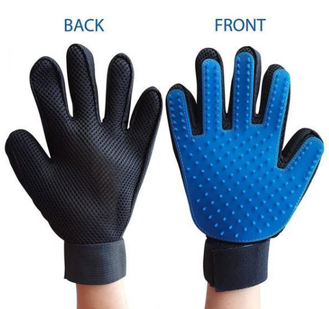 Image of Magic Touch Deshedding Pet Grooming Glove