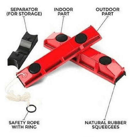 Image of Magnet Glass Window Cleaner – Best Way to Clean Outside Window