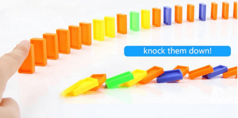 Image of Automatic Domino Laying Toy Train