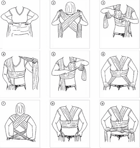 Image of The Best Baby Wrap Carrier – Baby Carrier Sling