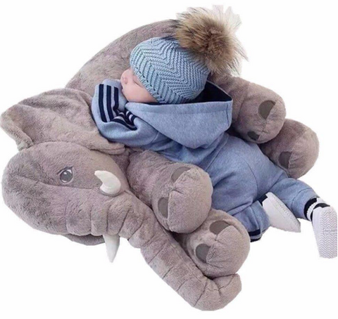 Image of Elephant Plush Pillow – Elephant Plush Toy