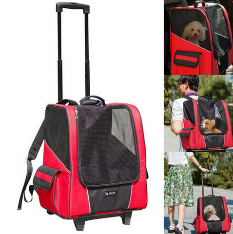 Image of Multi-use Dog Backpack Stroller 2 in 1