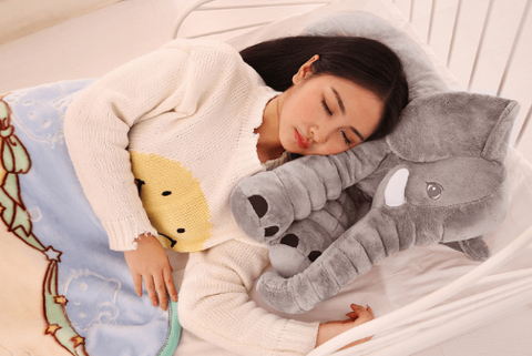 Image of Elephant Plush Pillow – Elephant Plush Toy
