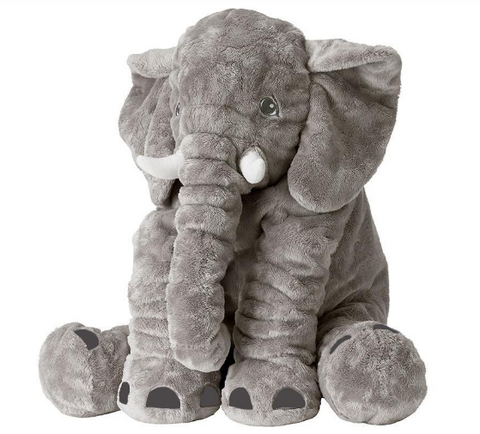 Image of Elephant Plush Pillow – Elephant Plush Toy