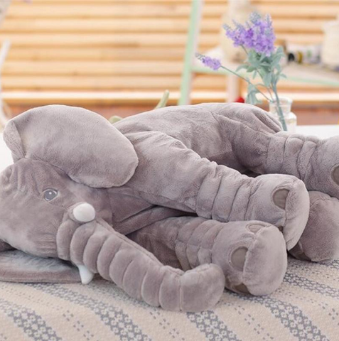 Image of Elephant Plush Pillow – Elephant Plush Toy