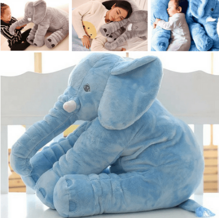 Image of Elephant Plush Pillow – Elephant Plush Toy