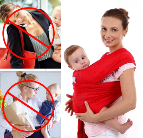 Image of The Best Baby Wrap Carrier – Baby Carrier Sling