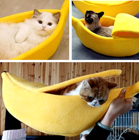Image of Banana Cave Pet Bed