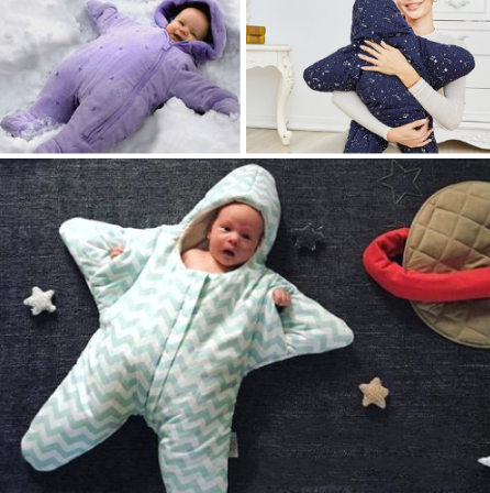 Image of The Cutest Little Star Baby Sleeping Bag