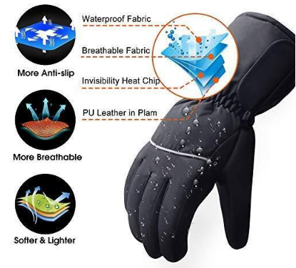 Image of Waterproof Heated Gloves