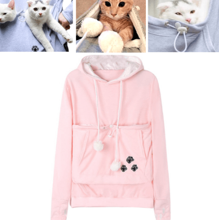 Best cat pouch hoodie hotsell